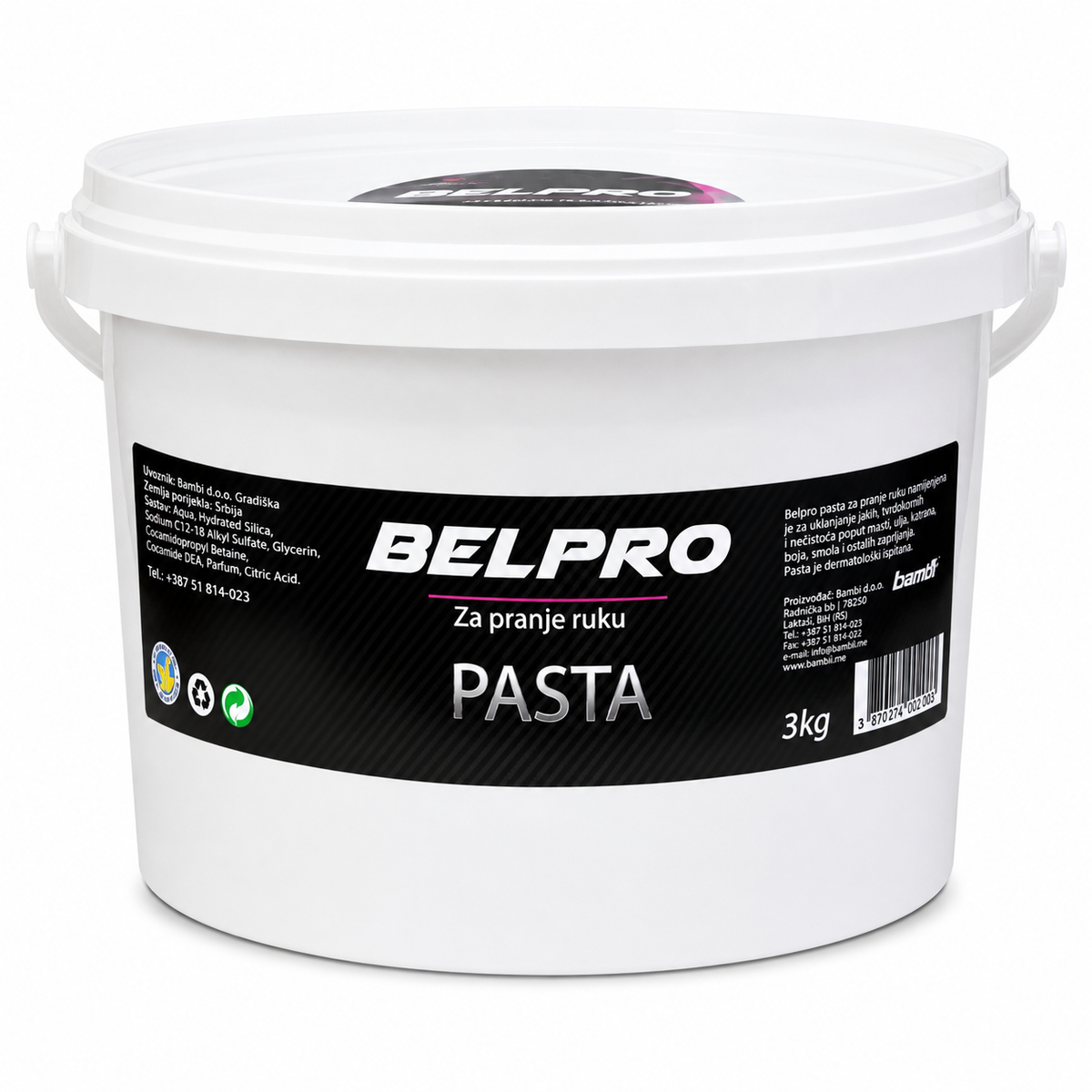 Pasta za pranje ruku 3 kg - 120078