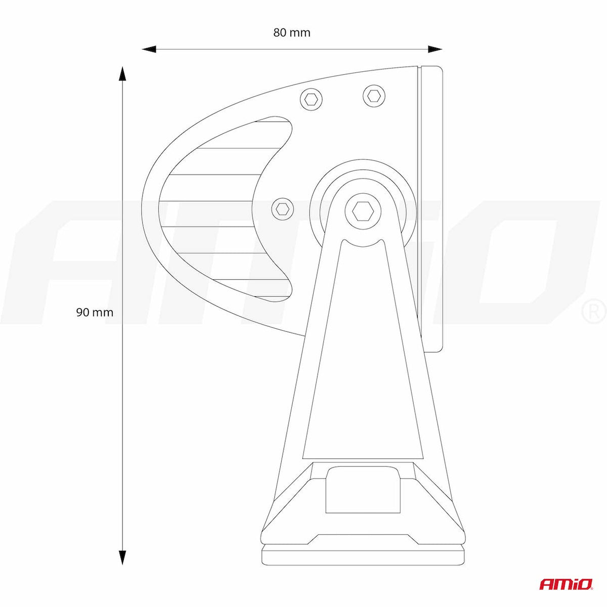 LED reflektor 9-36V - 02437