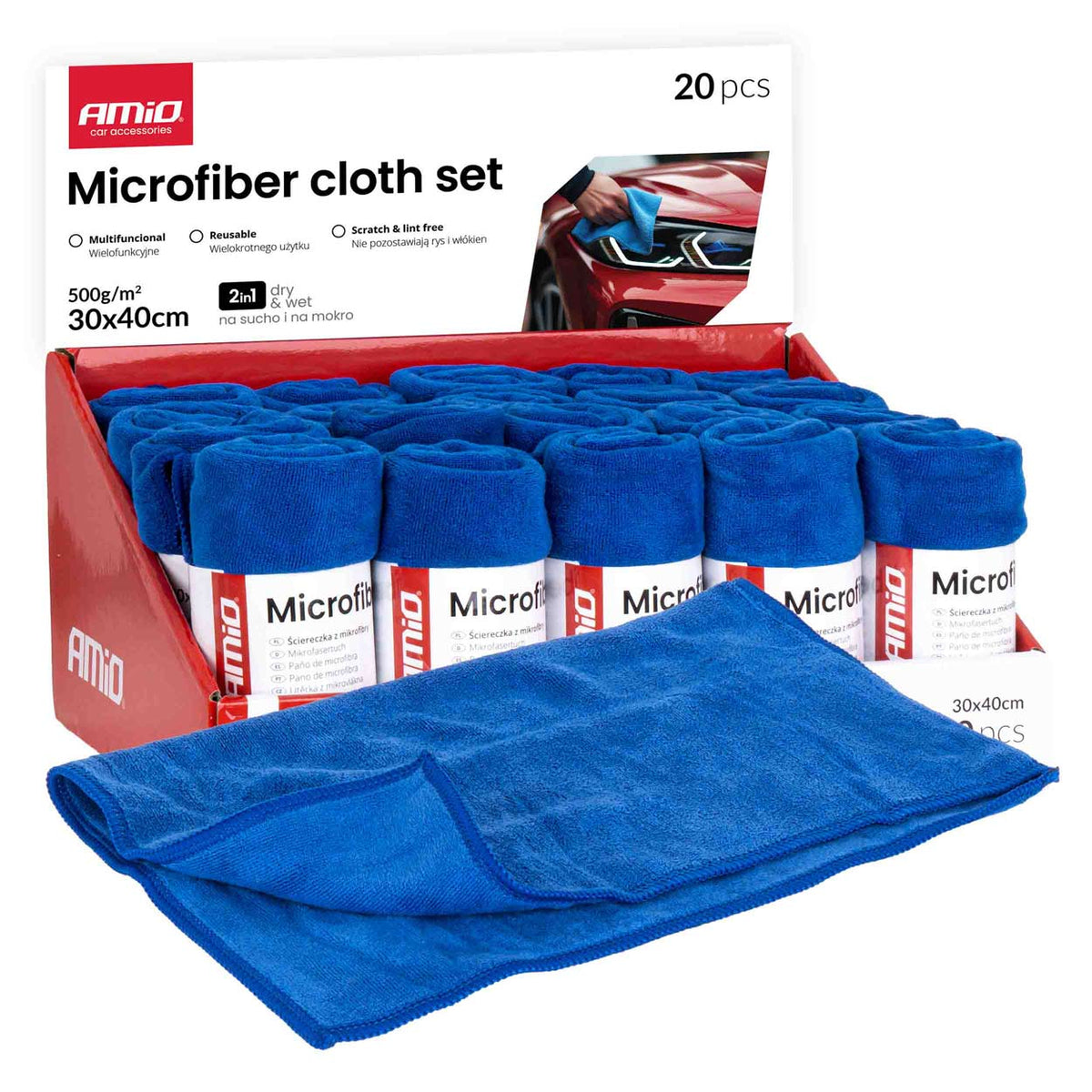Mikrofiber krpa 30x40 cm - 04490