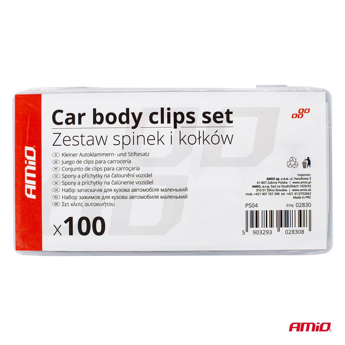 Set kopči (100 komada) - 02830