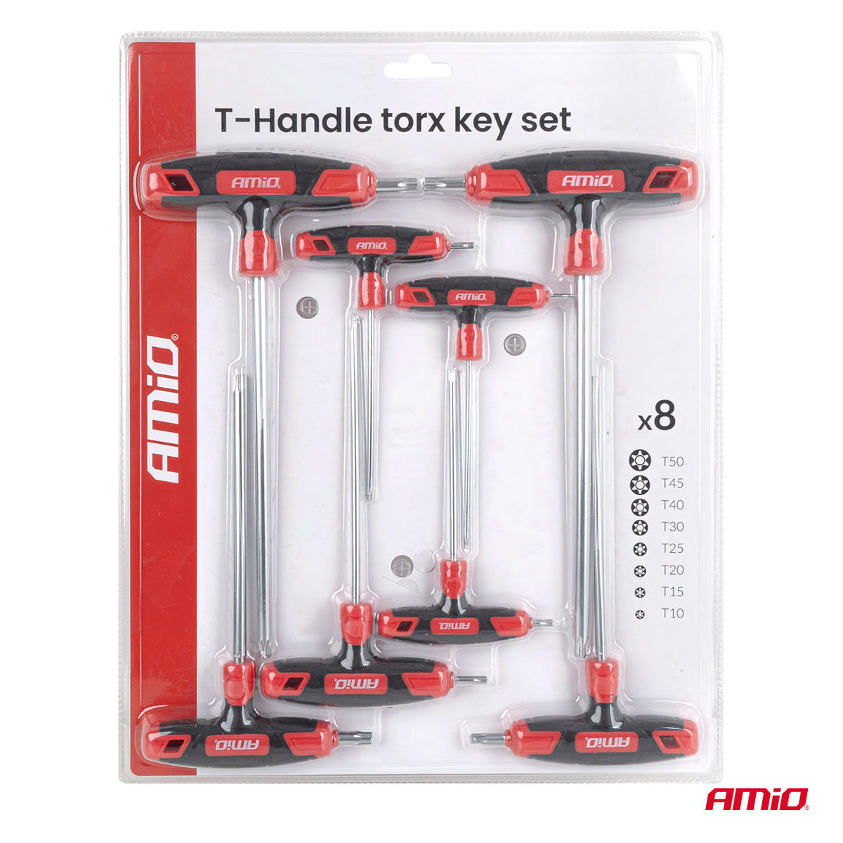 Set torex ključeva sa T-ručkom (8 komada) - 04827