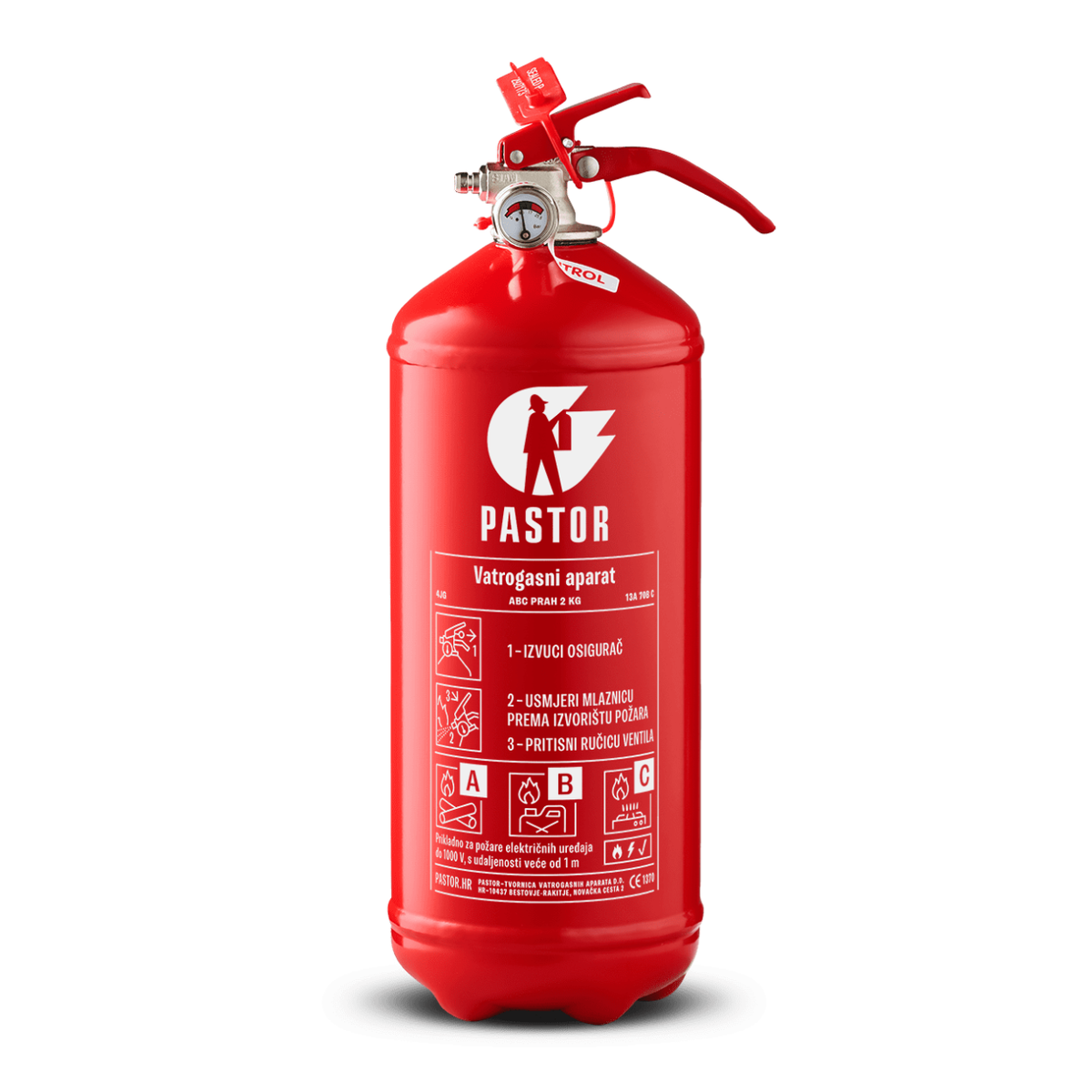 Protivpožarni aparat 2 kg