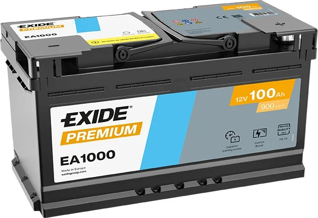 100Ah Exide PREMIUM - EA1000