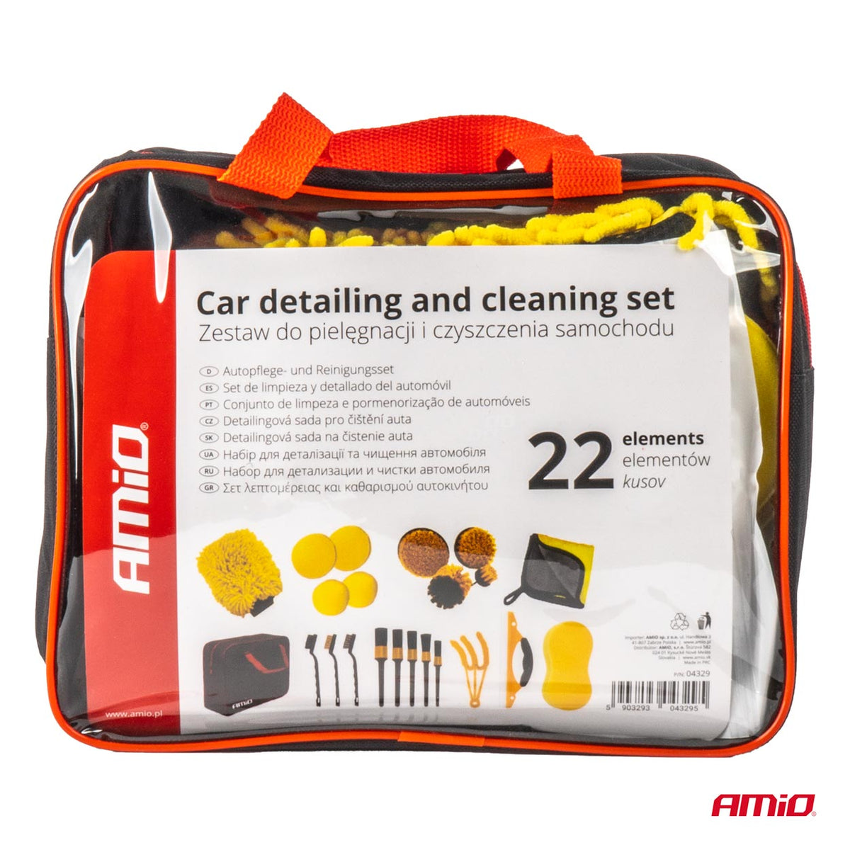 Set za auto detailing i čišćenje (22 komada) - 04329