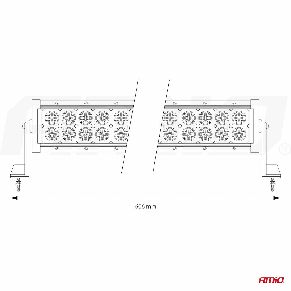 LED reflektor 9-36V - 02438