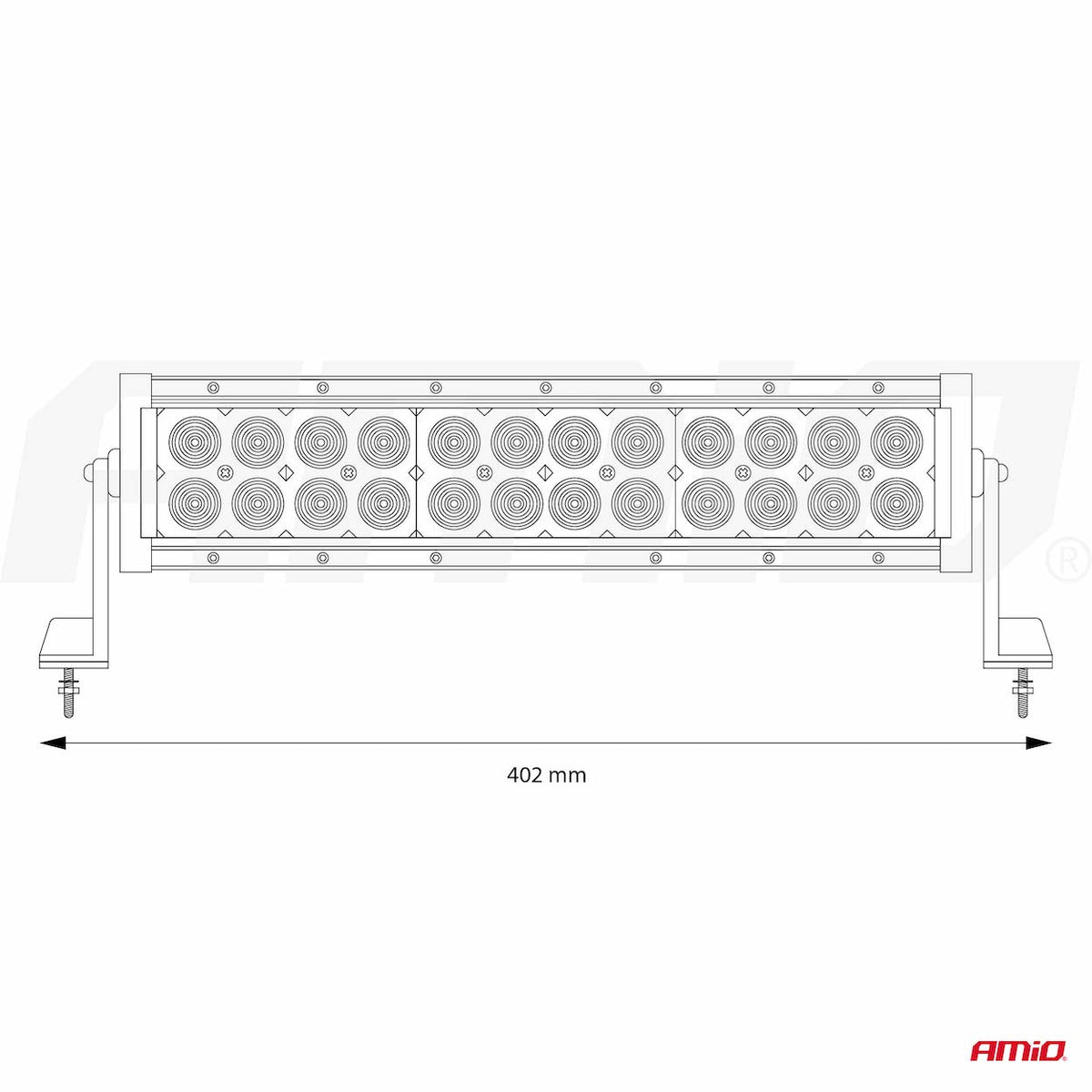 LED reflektor 9-36V - 02437