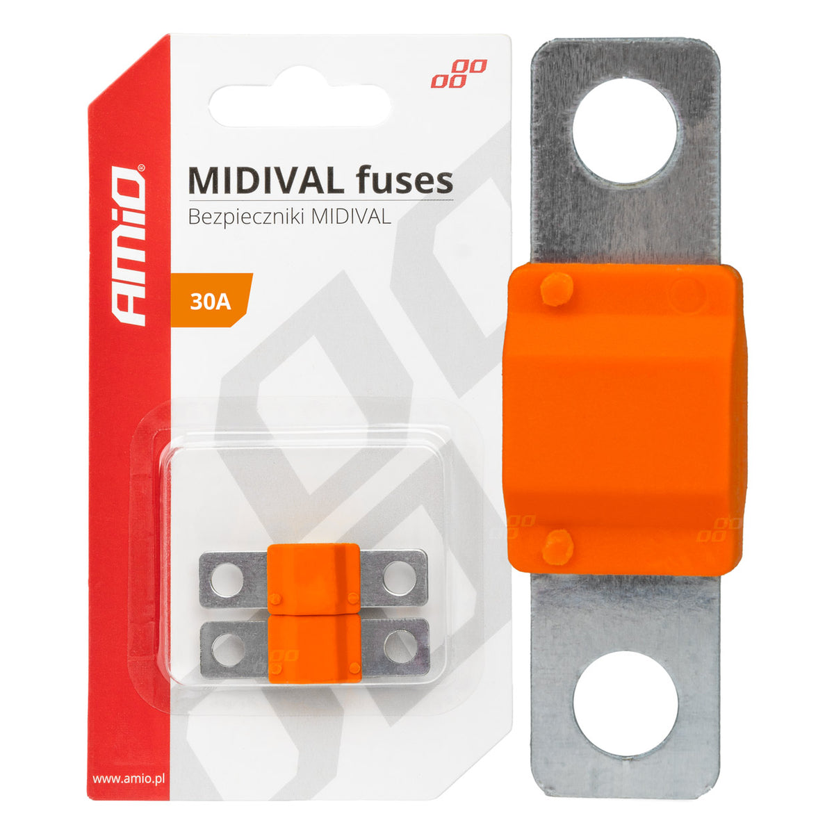 Osigurač MIDIVAL 30A (2 komada) - 03473