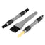 Set četki za detaljno čišćenje unutrašnjosti automobila (3 komada) - 04033
