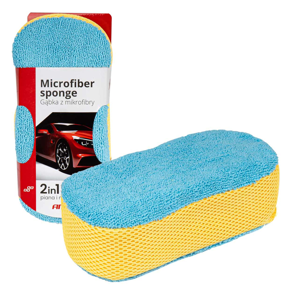 Mikrofiber sunđer za pranje automobila - 03840