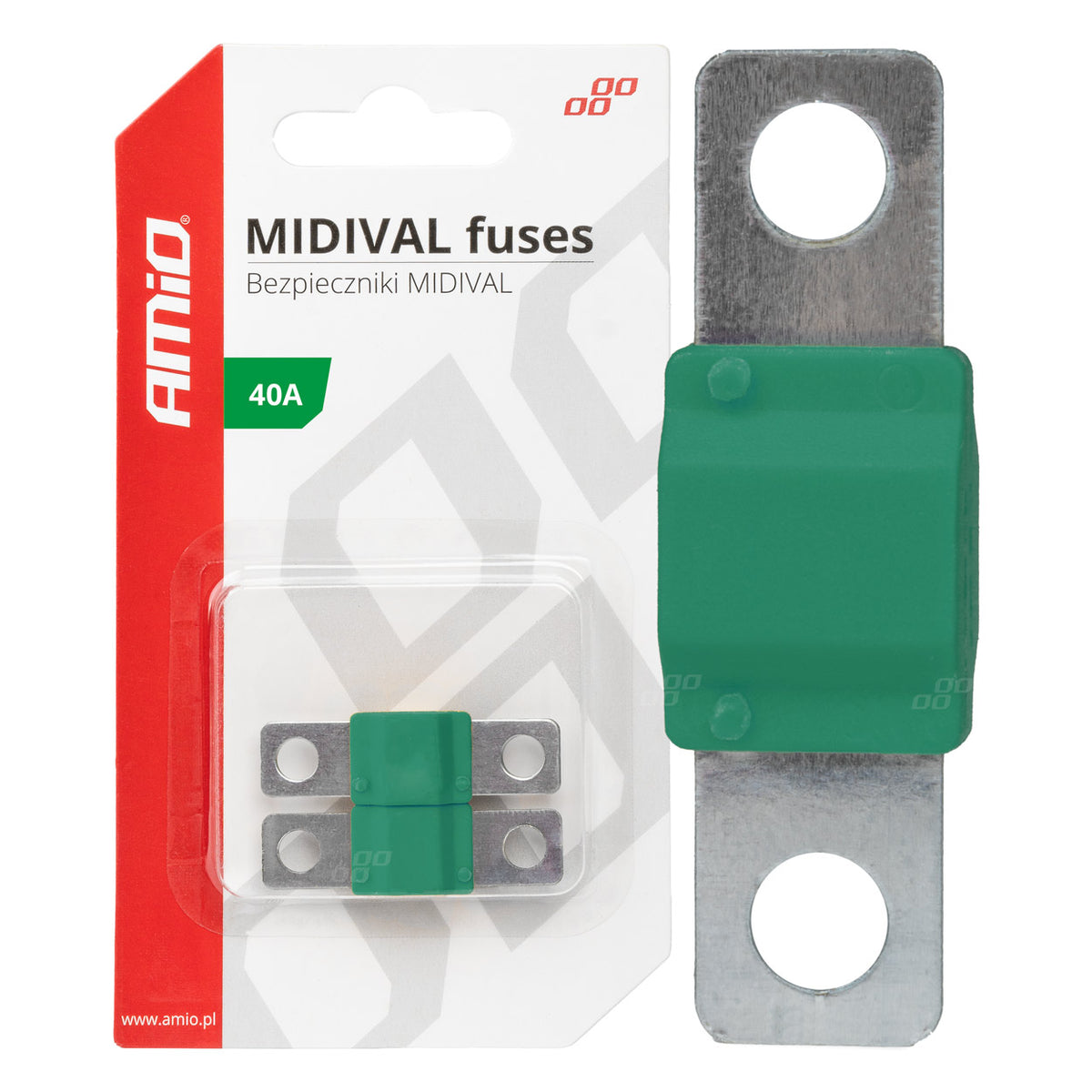 Osigurač MIDIVAL 40A (2 komada) - 03474
