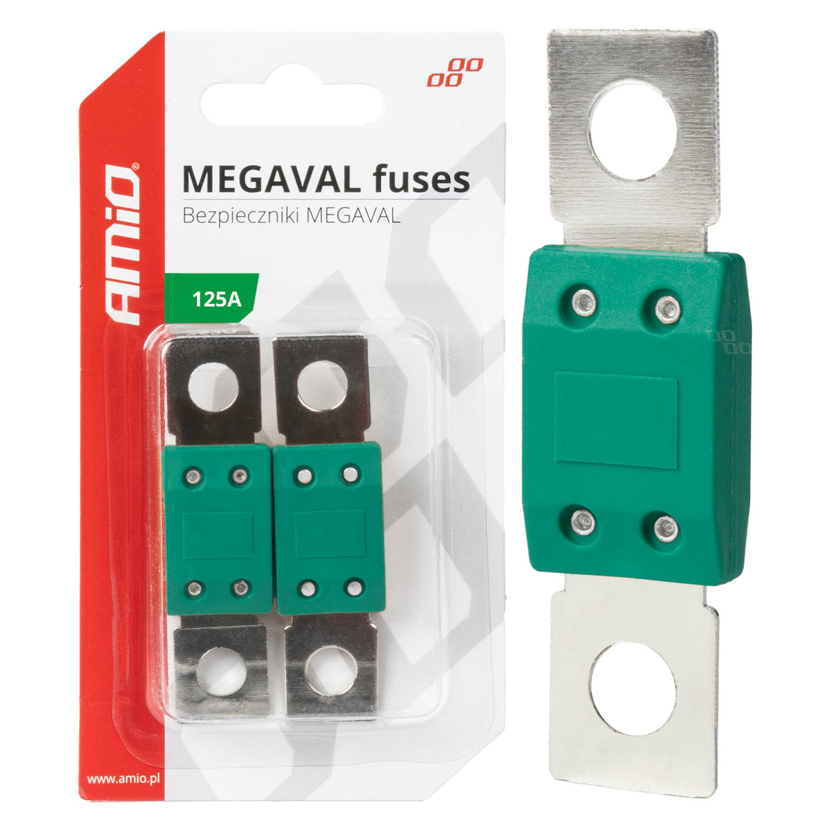 Osigurač MEGAVAL 125A (2 komada) - 03464