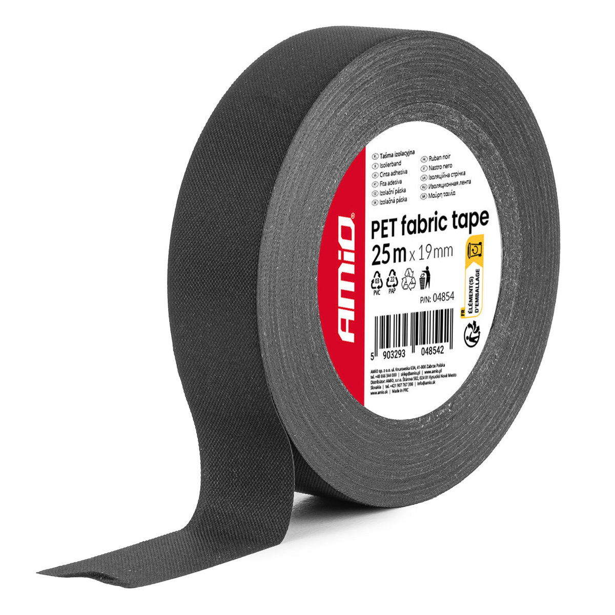 Platnena izolir traka 19 mm x 25 m - 04854