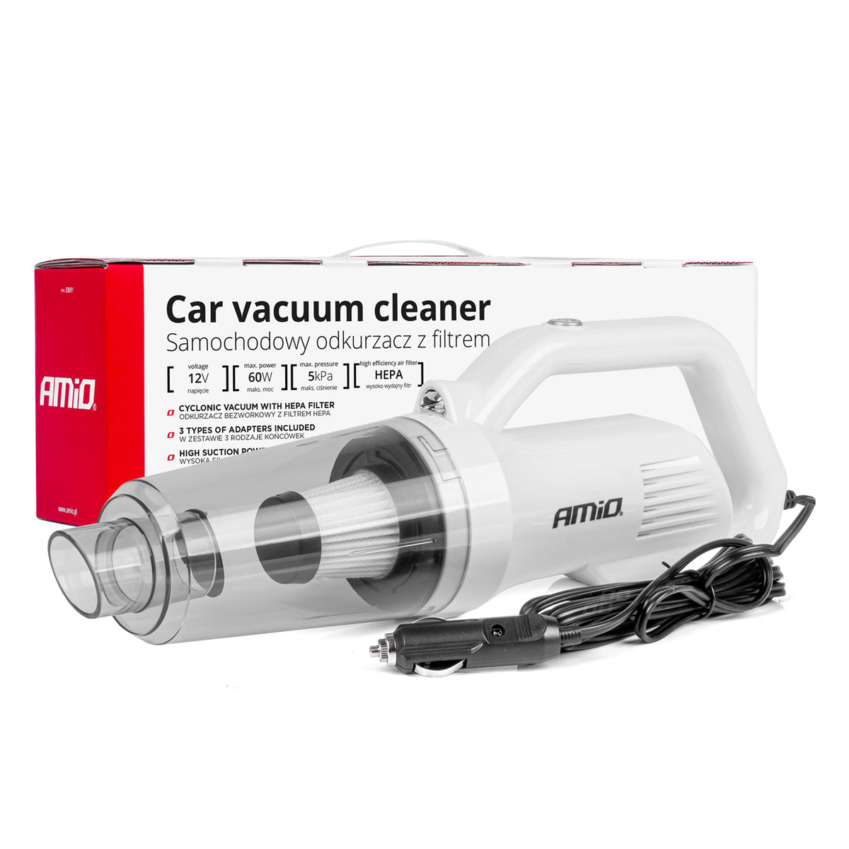 Usisivač za auto 12V 60W - 03691
