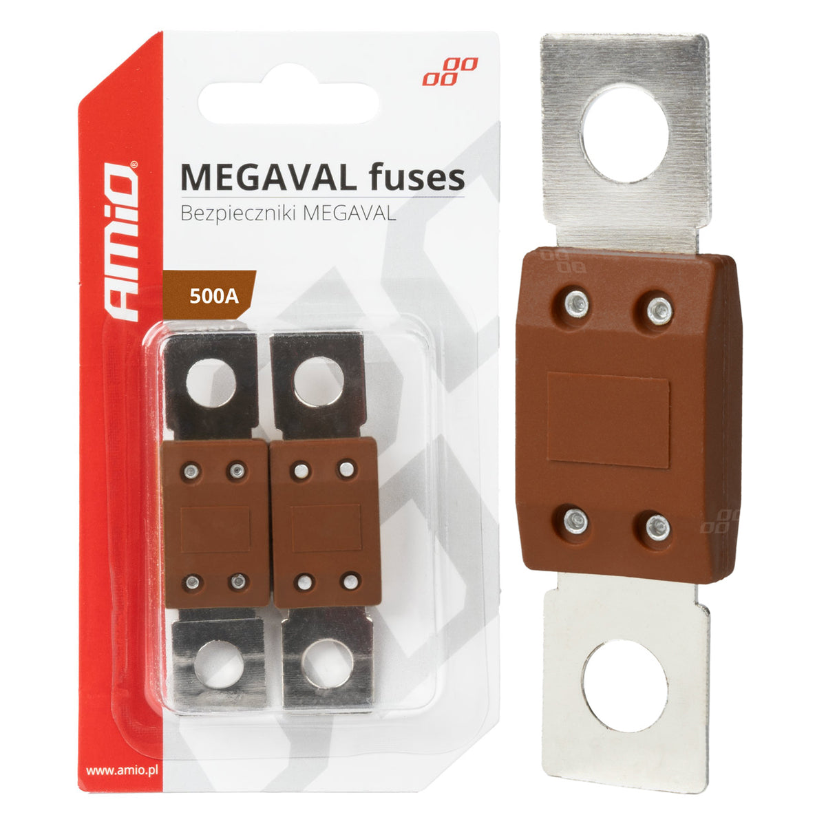 Osigurač MEGAVAL 500A (2 komada) - 03472