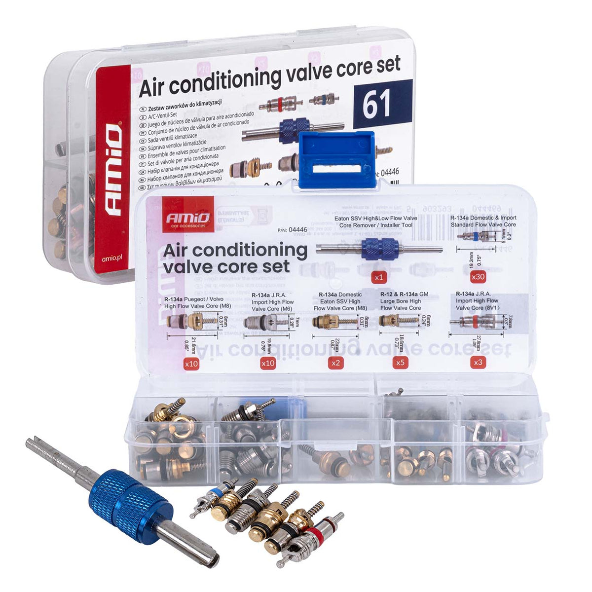 Set ventila za auto klime (61 komada) - 04446