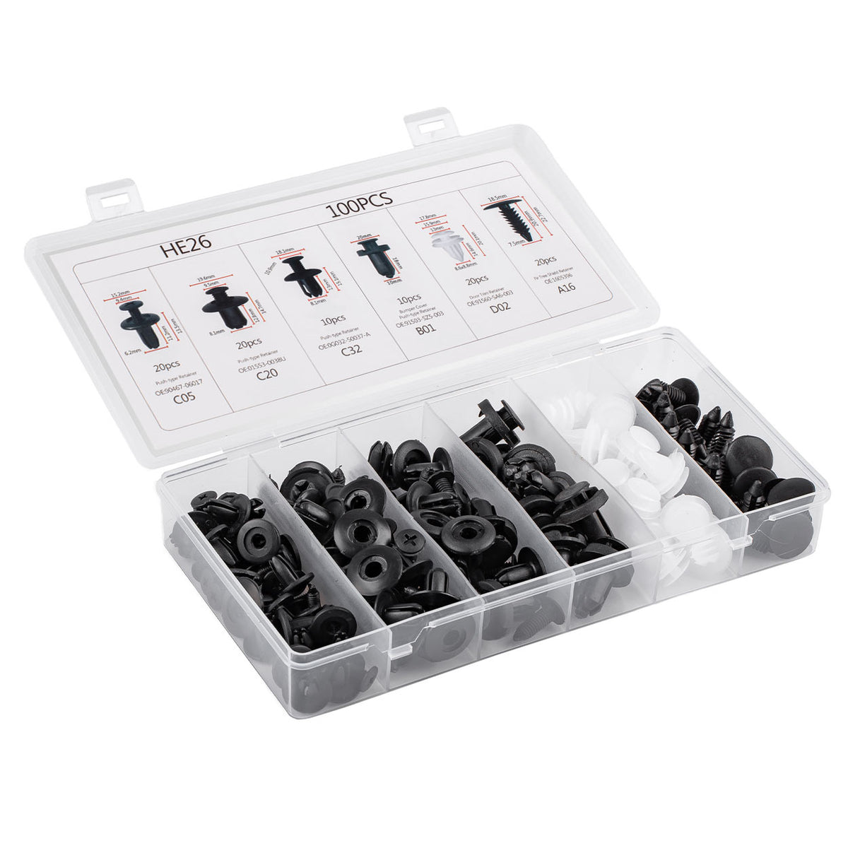 Set kopči (100 komada) - 02830