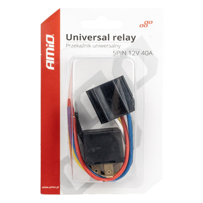 Univerzalni rele sa kućištem 12V 40A - 03510
