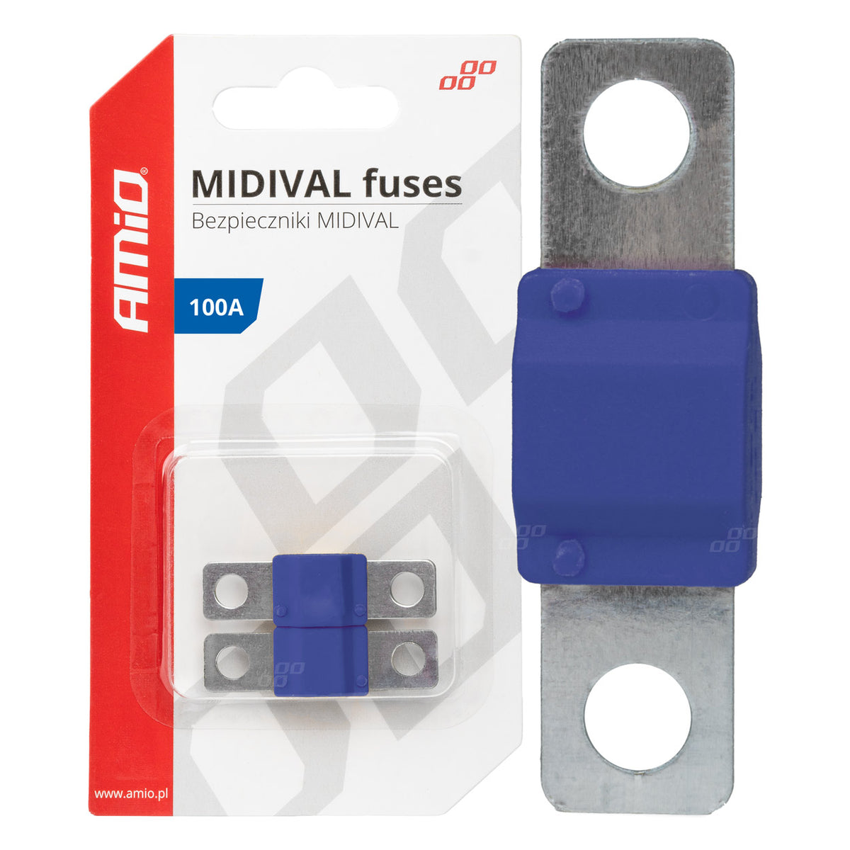 Osigurač MIDIVAL 100A (2 komada) - 03479