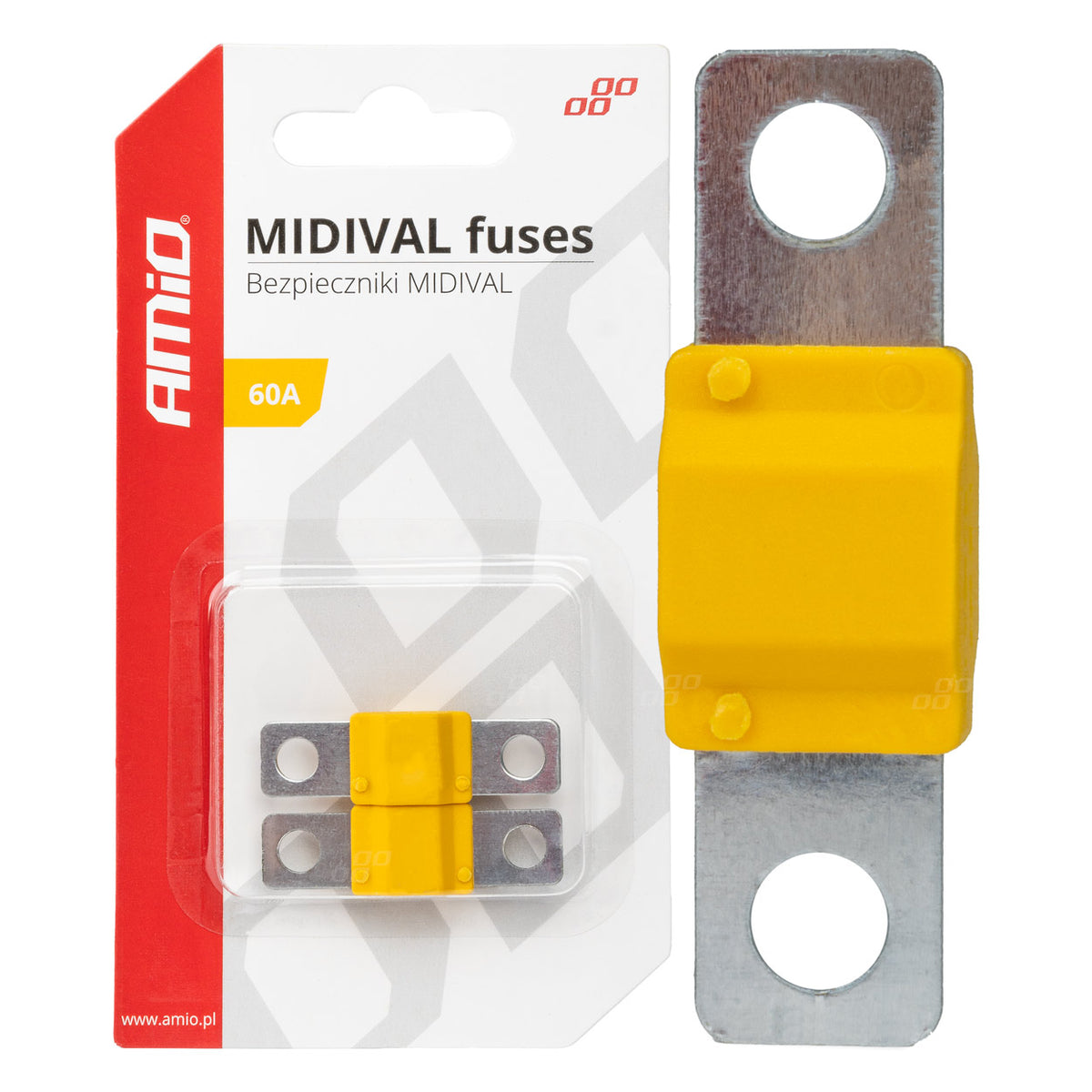 Osigurač MIDIVAL 60A (2 komada) - 03476