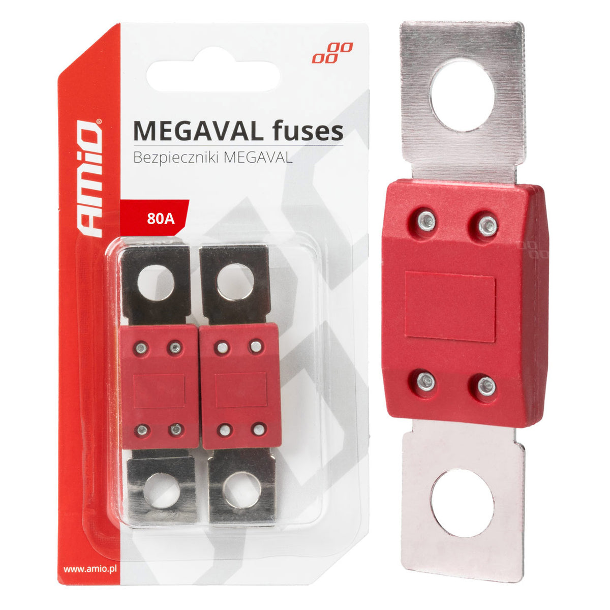 Osigurač MEGAVAL 80A (2 komada) - 03462