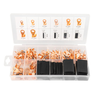 Set bakarnih konektora + termoskupljajući bužir (180 komada) - 03984