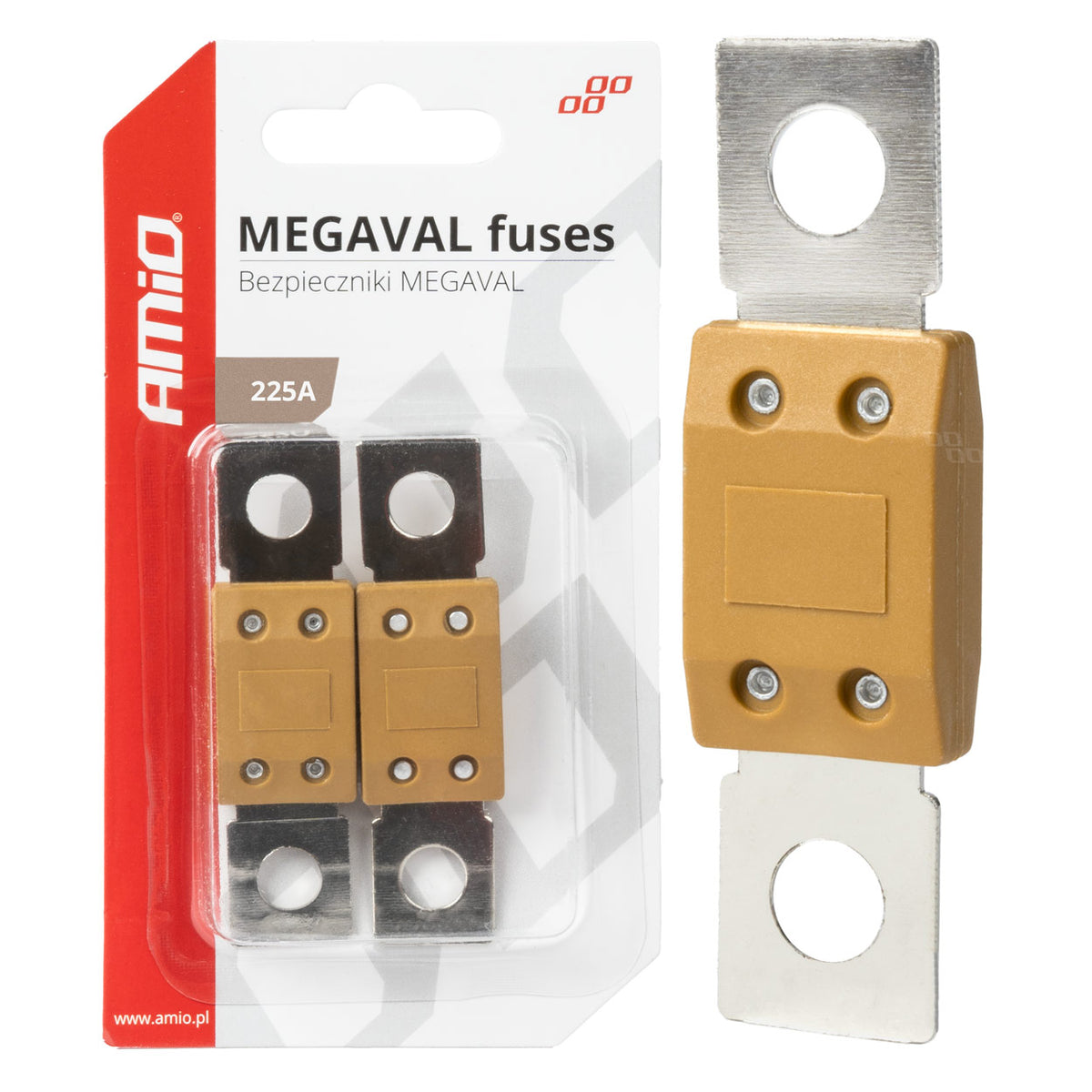 Osigurač MEGAVAL 225A (2 komada) - 03468