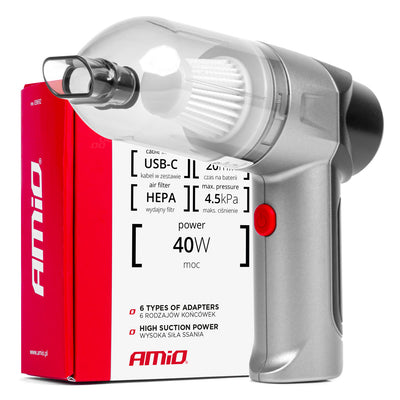 Bežični usisivač za auto 12V 40W - 03692