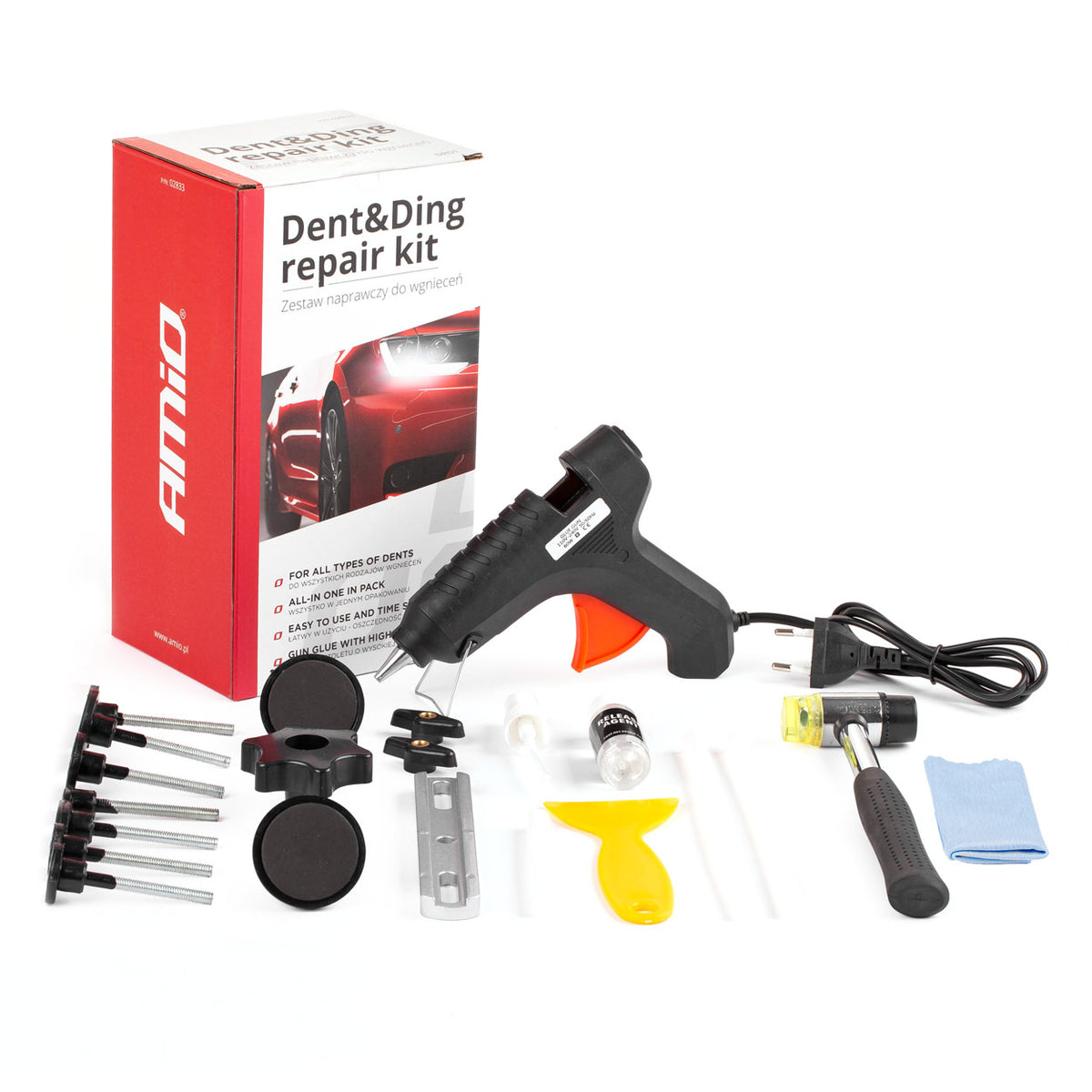 Set za popravku udubljenja na karoseriji - 02833