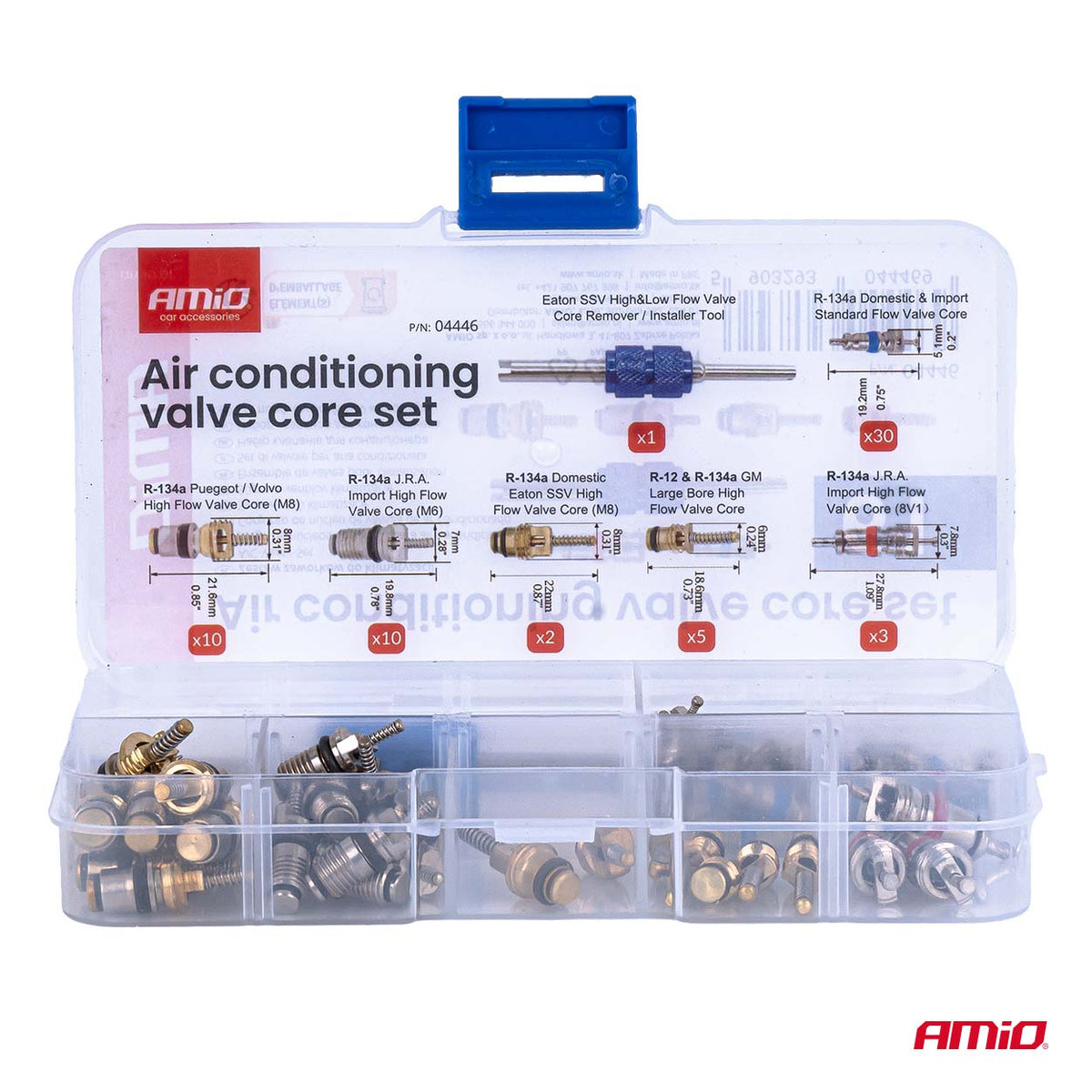 Set ventila za auto klime (61 komada) - 04446