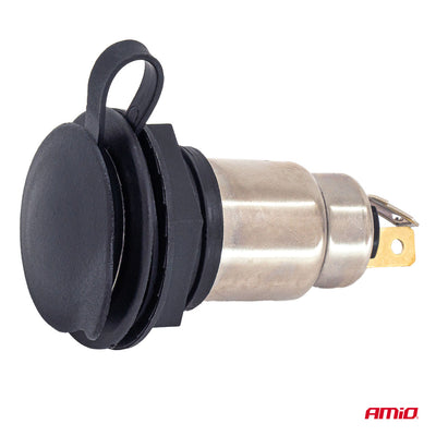 Ugradna utičnica sa zaštitnim poklopcem 12V/24V 250W - 04462
