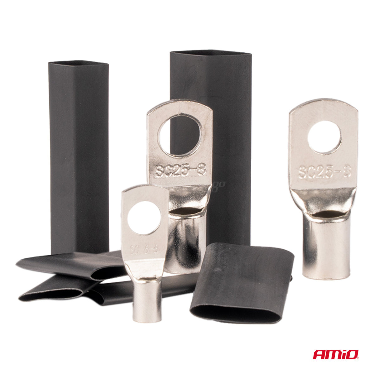 Set metalnih konektora + termoskupljajući bužir (140 komada) - 04122