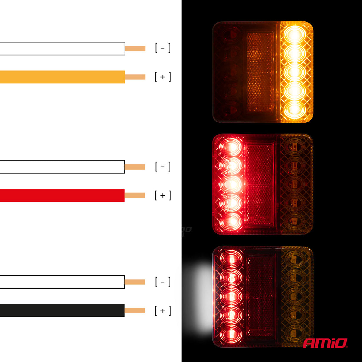LED štop svijetlo za prikolicu 12V - 04389