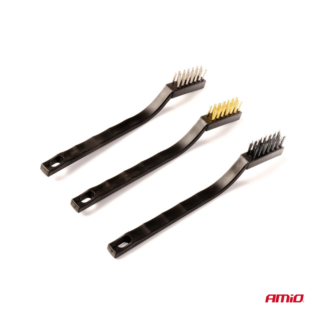 Set za auto detailing - četke, sunđeri i mikrofiber krpe (14 komada) - 03100