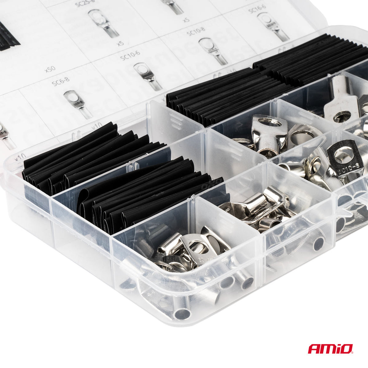 Set metalnih konektora + termoskupljajući bužir (140 komada) - 04122