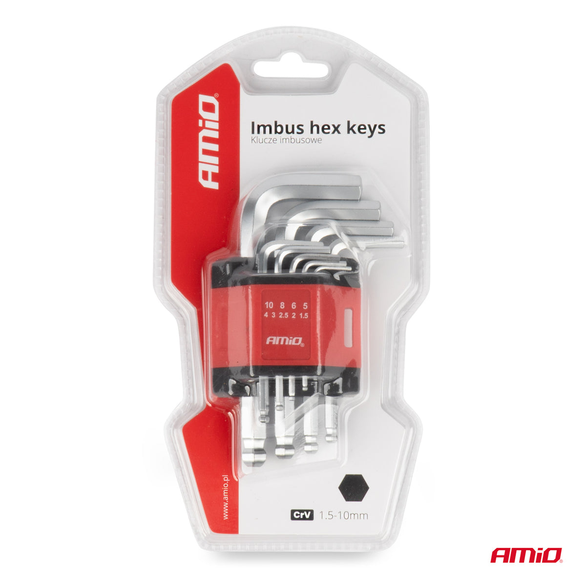Set kratkih imbus ključeva - 01041