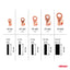 Set bakarnih konektora + termoskupljajući bužir (160 komada) - 03933