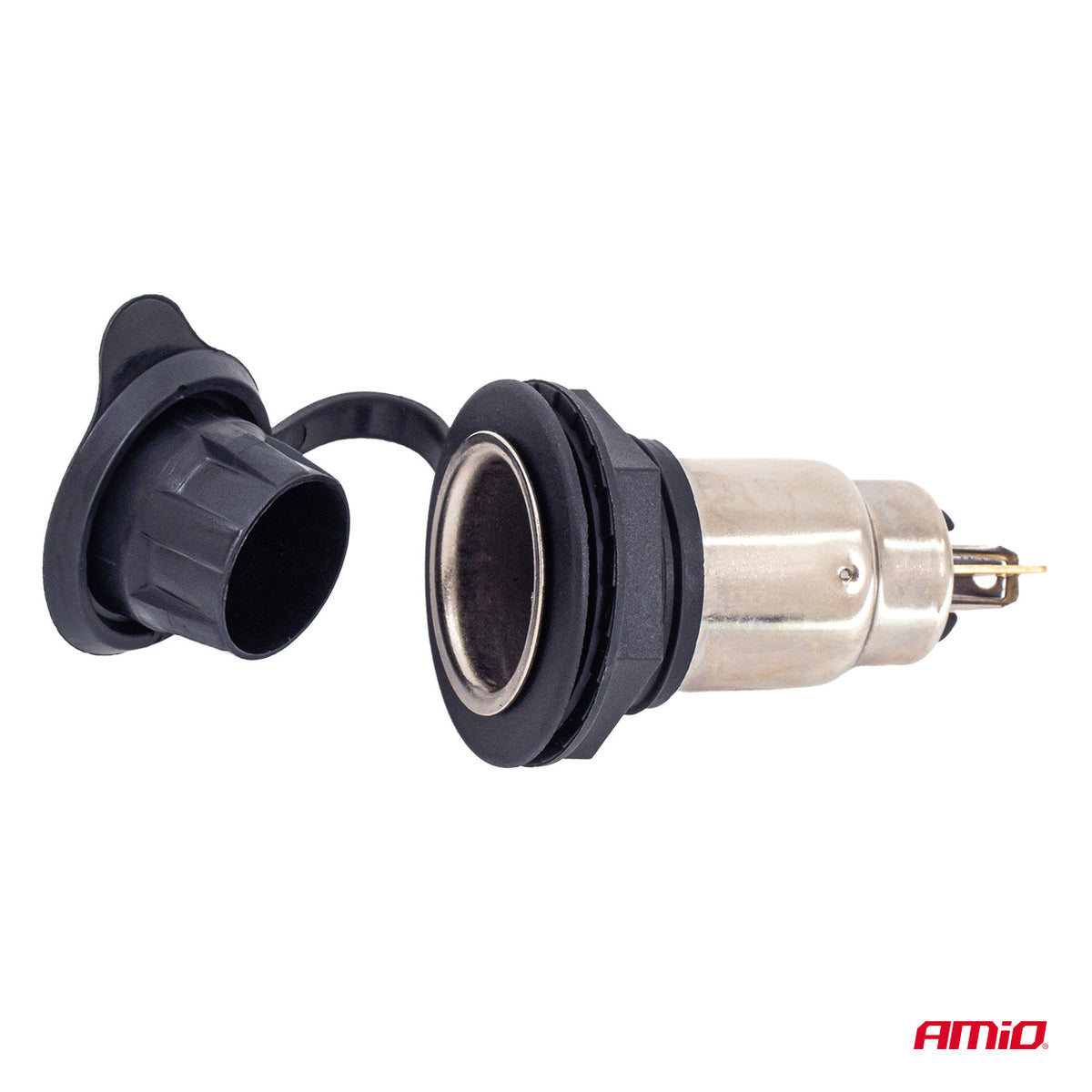 Ugradna utičnica sa zaštitnim poklopcem 12V/24V 250W - 04462