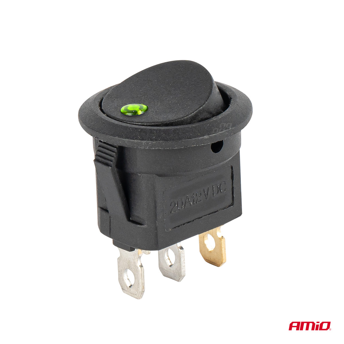 Prekidač ON/OFF sa zelenim osvjetljenjem 12V 20A - 03964