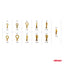 Set buksni/stopica (750 komada) - 03032