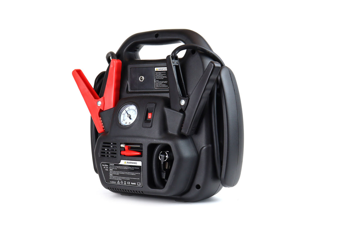 Multifunkcionalni starter sa kompresorom za gume 4u1 12V - 02523