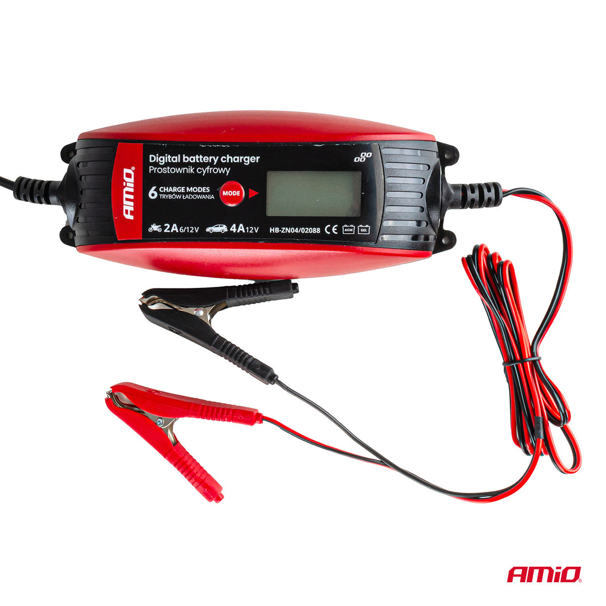 Digitalni punjač akumulatora 6V/12V 2A/4A DVL DBC-4A - 02088