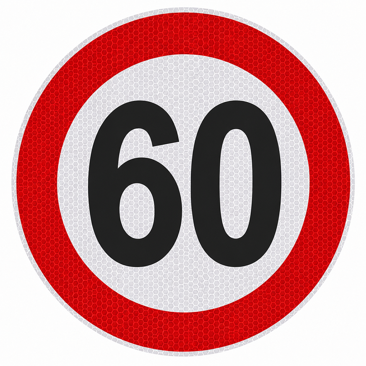 Reflektujuće ograničenje brzine 60 km/h