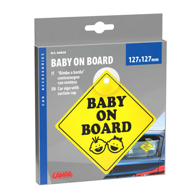 BABY ON BOARD 127x127 mm - 66858