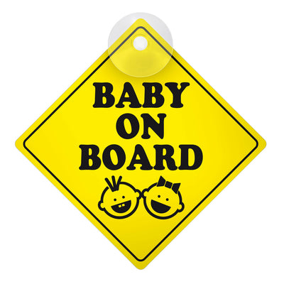 BABY ON BOARD 127x127 mm - 66858