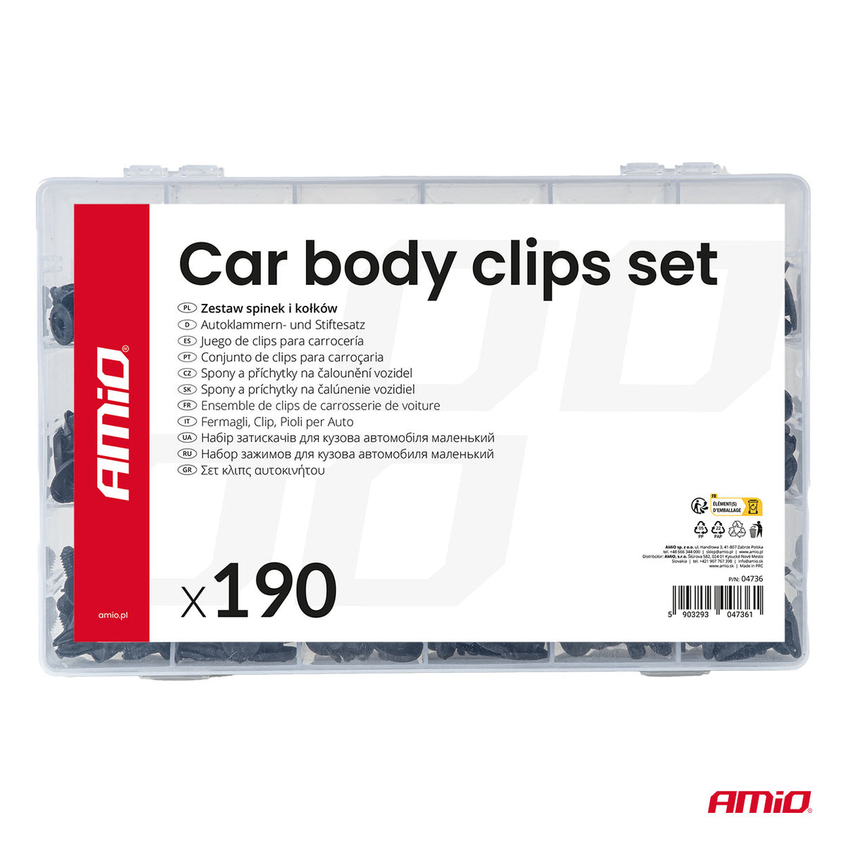 Set kopči (190 komada) - 04736