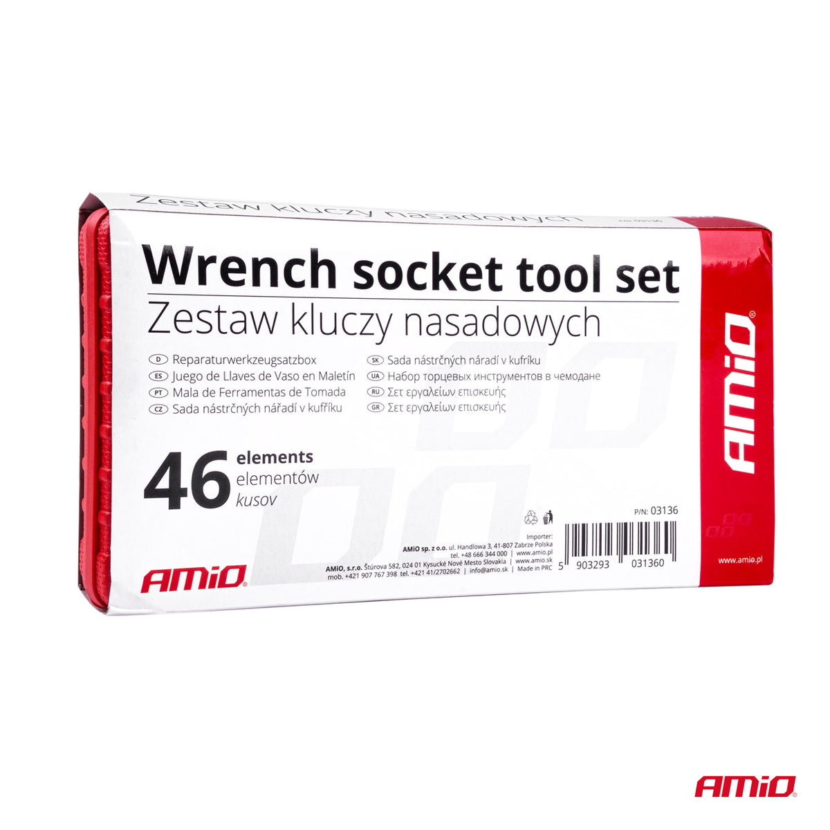 Set gedora/nastavaka sa ključem - 03136