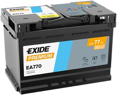 77 Ah Exide PREMIUM - EA770