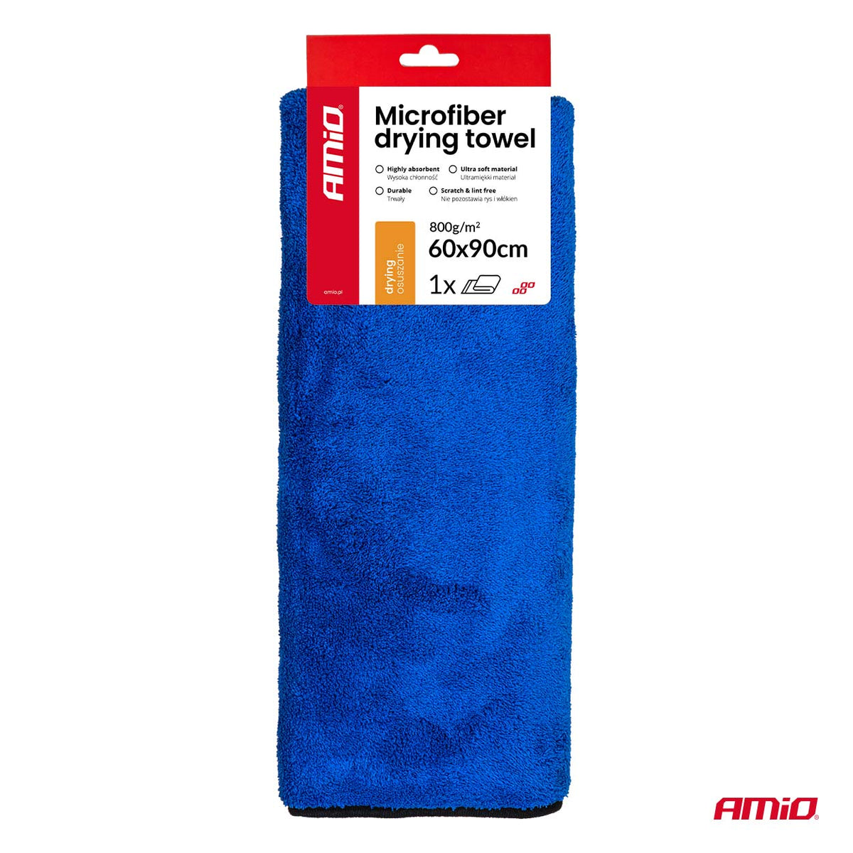 Mikrofiber peškir za sušenje automobila 60x90 cm - 04488