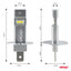 LED sijalice H3 - 04710
