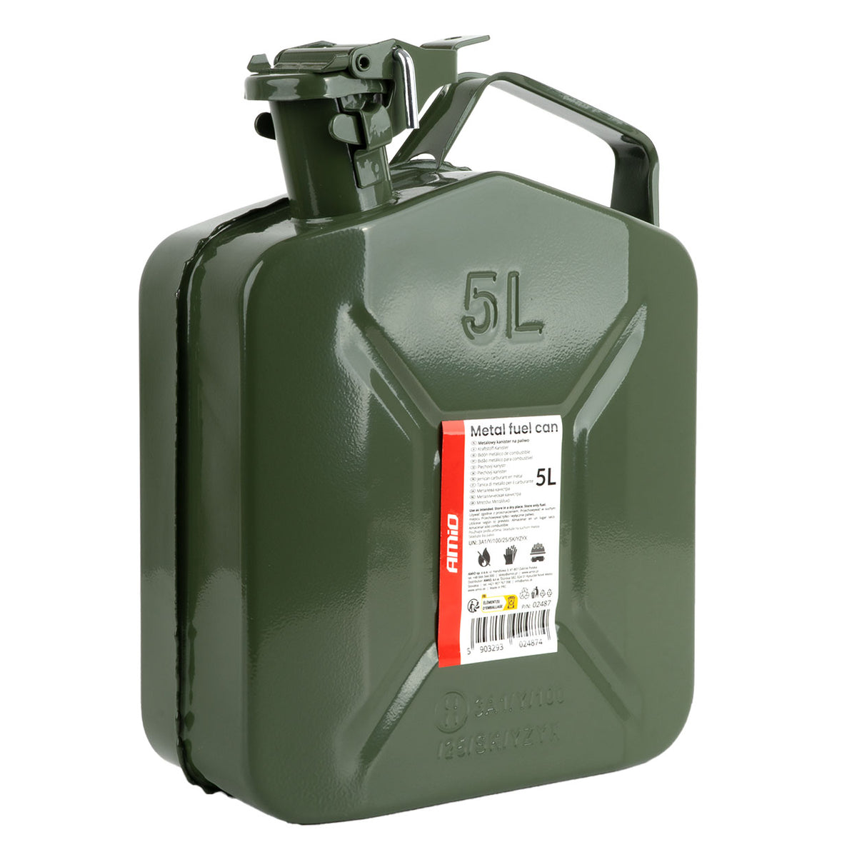 Metalni kanister za gorivo 5L - 02487